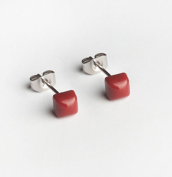 ALEXASCHA Geometrische Ohrstecker