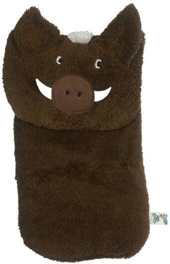 Pat und Patty Wärmflasche "Wildschwein" , incl. Wärmflasche Fa. Sänger aus Naturgummi.