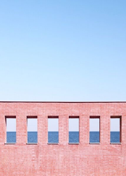 Photocircle Poster / Leinwandbild - Sea View