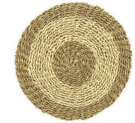 GLOBO Fair Trade Schönes Tischset aus Naturfasern, verschiedene Motive