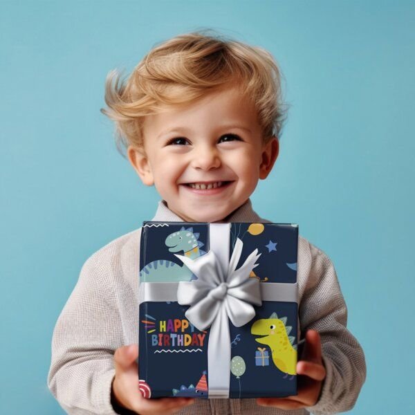 Fines Papeterie Geschenkpapier BIRTDAY Edition für Kinder * 3m auf Rolle * 300x47 cm * verschiedene Motive *