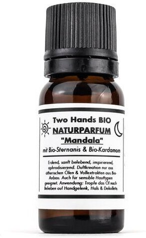 Two Hands BIO NaturParfum „Mandala“ mit Bio-Sternanis & Bio-Mandarine - Bio Vegan