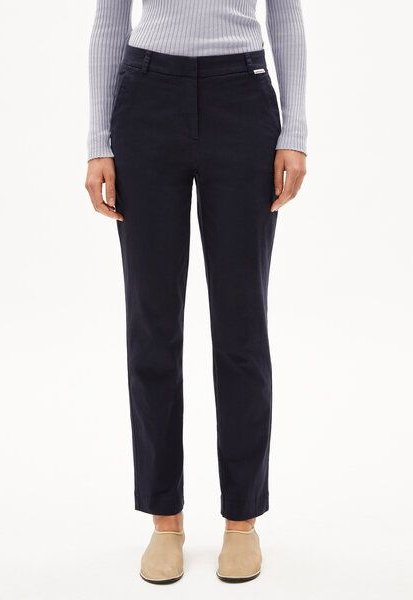 ARMEDANGELS KAADWI SLIM Damen Webhose aus Bio-Baumwoll Mix