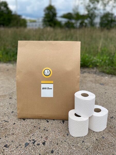 SNYCE WILD TISSUE Toilettenpapier Easy Flush - 8 Rollen