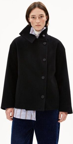 ARMEDANGELS MAJELAA WOOL Damen Mantel aus recycelter Wolle