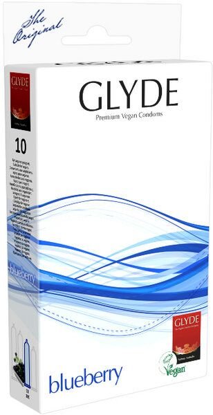 Thumbnail - Glyde Health Kondome Glyde Ultra - Blueberry