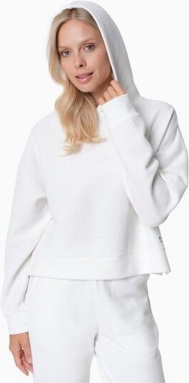 ORGANICATION HANNA | Waffel Hoodie aus Bio-Baumwolle und recyceltem Polyester