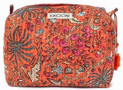 KIKOONI handgefertigte kleine Kosmetiktasche "Small K "