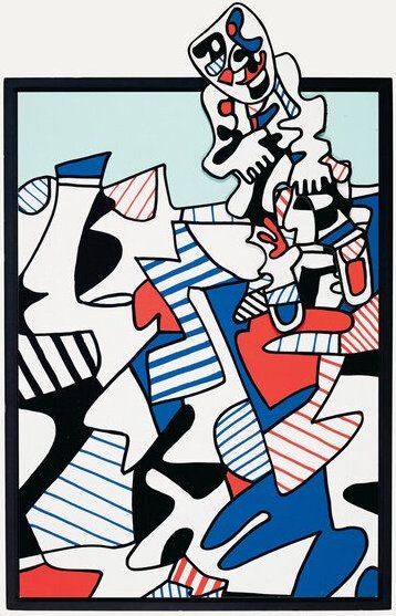 Photocircle Poster / Leinwandbild - Jean Dubuffet