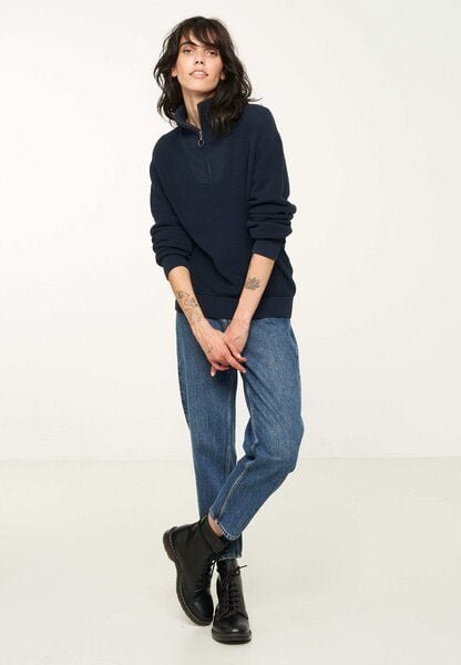 Damen Stricktroyer aus Bio-Baumwolle - NIGELLA - recolution