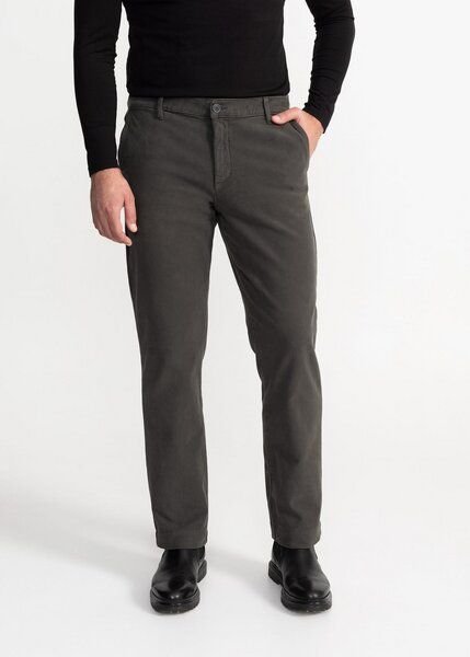 De IONESCU Azuga – Handgefertigte Hose aus gebürstetem Bio-Baumwollstoff