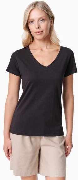 ORGANICATION TAMARRA | T-Shirt aus TENCEL Modal und Bio-Baumwolle mit V-Ausschnitt