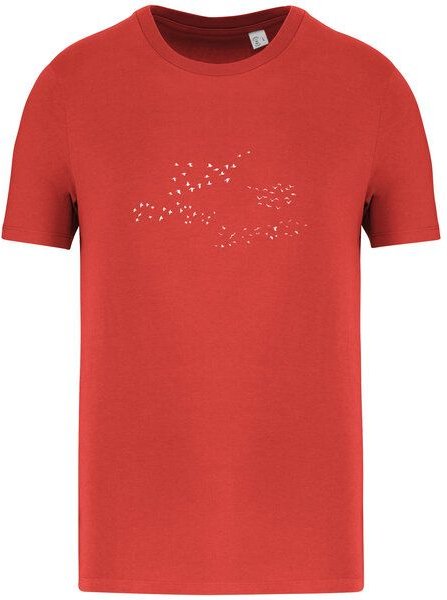 Greenspired Basic Bio T-Shirt Skybirds Nr. 4 ( 155g/m²) XXS - 5 XL