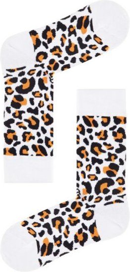 Natural Vibes Leoparden Socken Bio GOTS | Bunte Socken | Herren Damen Socken