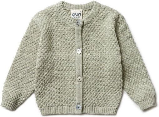 Puri Organic Baby Jacke Popcorn Bio Baumwolle Leinen
