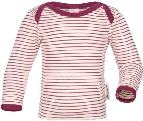 Engel natur Baby Schlupfhemd Langarm Bio-Schurwolle/Seide