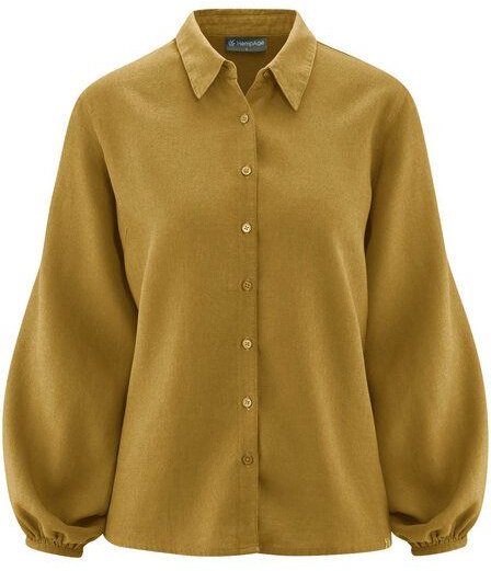 HempAge Modische Bluse Hanf/Biobaumwolle