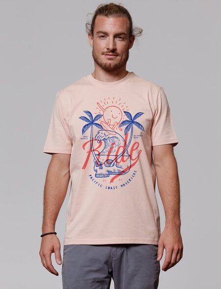 watapparel T-Shirt Unisex Ride the waves