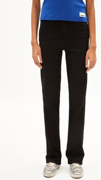 ARMEDANGELS LINNAA - Damen Bootcut Jeans Bio-Baumwoll Mix X-Stretch