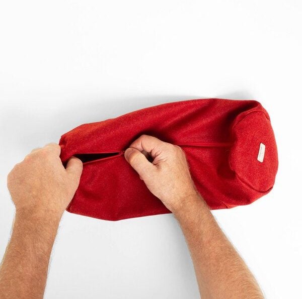 nahtur-design Kissenbezug für Nackenrollen | 100% Feinloden