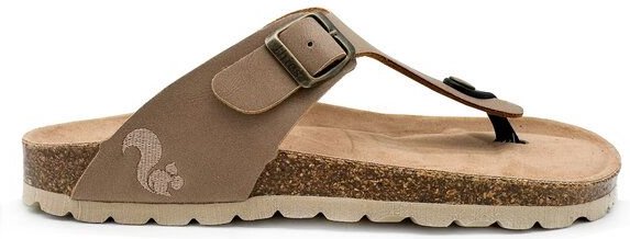 Thumbnail - Vegane thies ® Eco Bio Thong Sandale aus rec. PET mit Kork-Tieffussbett MEN
