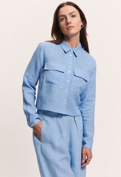 TRANQUILLO Bluse Jaacky aus Leinen (1180002)