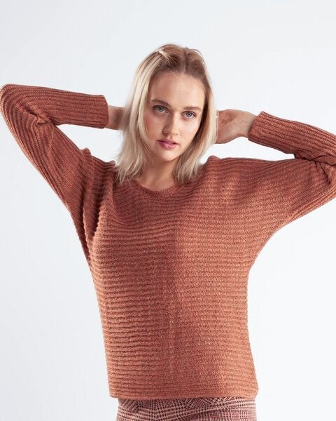 Thumbnail - Alma & Lovis Rippen-Pullover aus Baby-Alpaka | Seamless Ripp Pullover