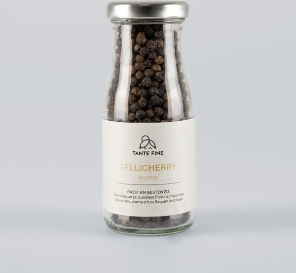 Tante Fine Bio Pfeffer TELLICHERRY * Spätlesepfeffer * fruchtig nussiges Aroma