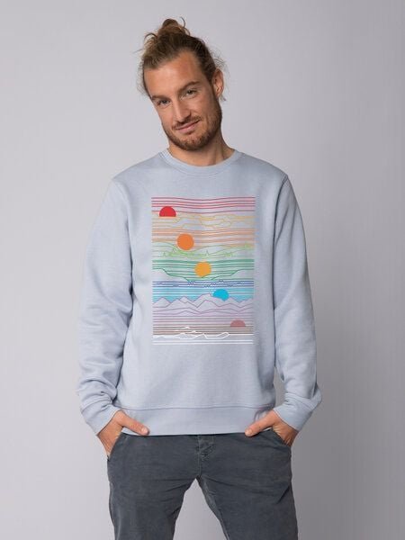 watapparel Sweatshirt Unisex Sun And Moon