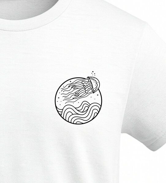 vis wear Jelly of the Waves – Organic T-Shirt