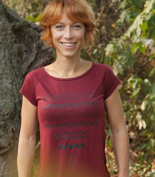 päfjes ZickZack Zacken - Fair gehandeltes Tencel Frauen T-Shirt