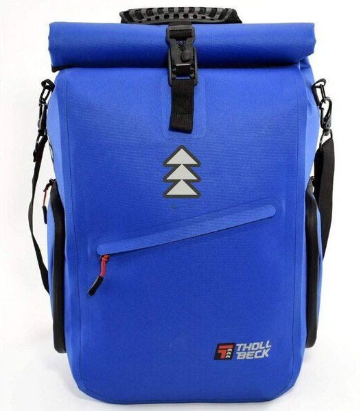 THOLLBECK 3 in 1 Fahrradtasche & Fahrradrucksack wasserdicht (23-27l) mit Magnetverschluss