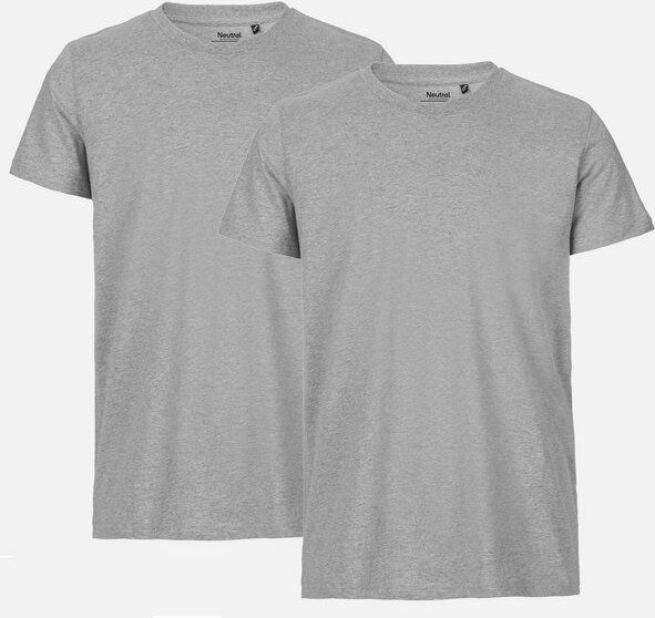 NEUTRAL® Doppelpack Herren Bio Tshirt - Bio Baumwolle