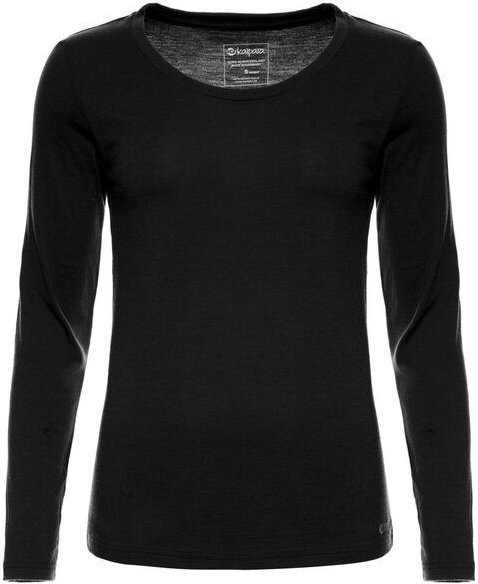 Kaipara - Merino Sportswear Merino Langarm Unterhemd Damen Regular 200 weiter Halsausschnitt