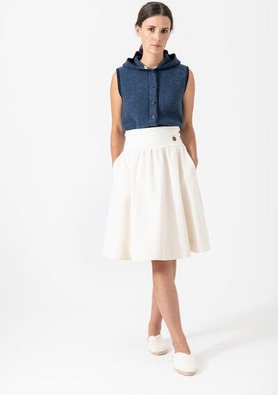 Grenz/gang Strickweste SUSANNE aus Schurwolle (kbT)