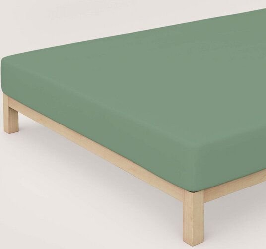 Thumbnail - Schlafgut Spannbettlaken Pure - 95% Biobaumwolle, 5% Elasthan - Matratzenhöhe von 18-35cm