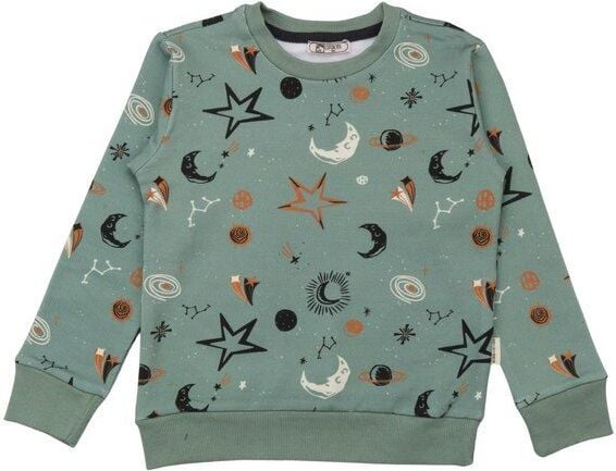 Cotokids Kinder Sweatshirt – Dunkelblau mit Streifen, weich & bequem | von Walkiddy