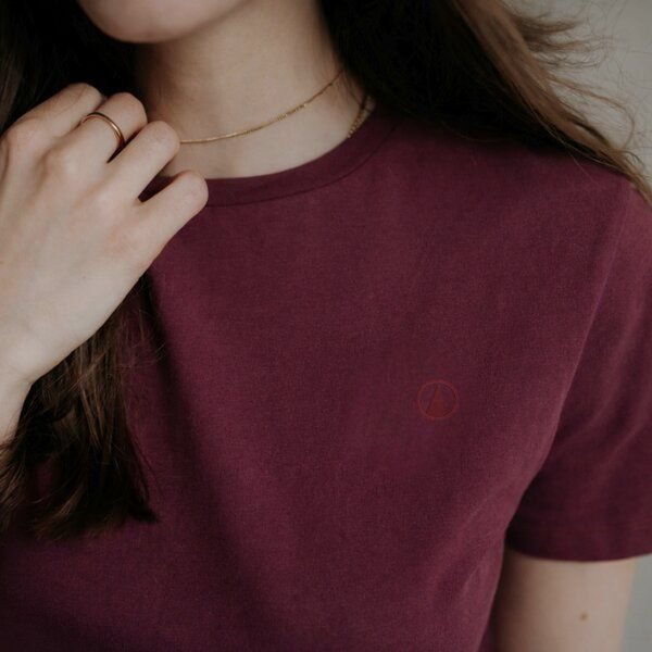 NORDLICHT Rundhals T-Shirt aus Bio-Baumwolle ALVA