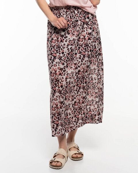 Alma & Lovis Print-Maxirock aus Bio-Baumwoll-Batist | Batist Gep Rock