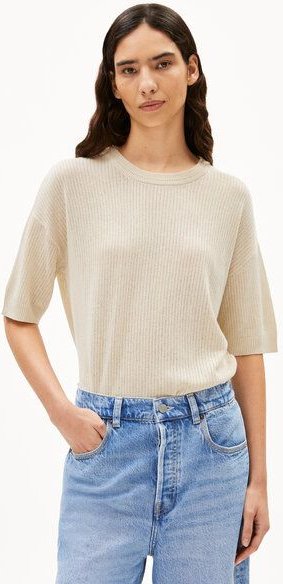 ARMEDANGELS LIZAA LINO Damen Strickshirt aus Leinen-Mix