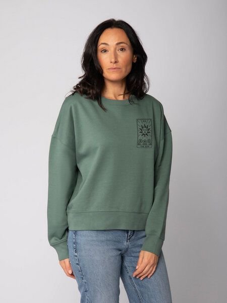 watapparel Sweatshirt Frauen Tarot The Sun