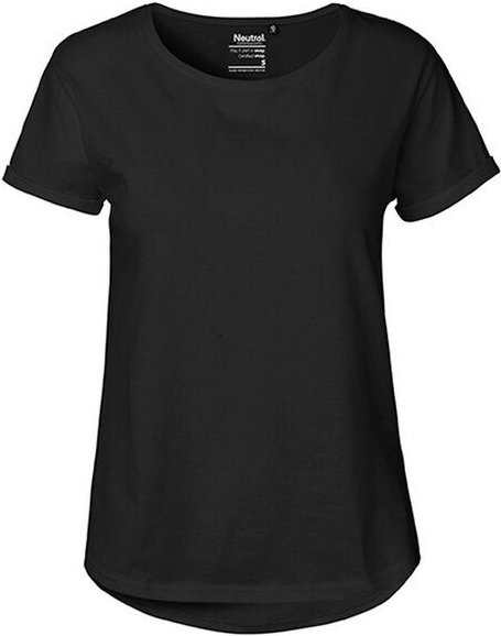 Thumbnail - Neutral® Damen Roll Up Sleeve T-Shirt von Neutral Bio Baumwolle Rollärmel