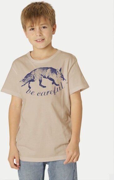 Peaces.bio - handbedruckte Biomode Bio-Kinder T-Shirt Be Careful