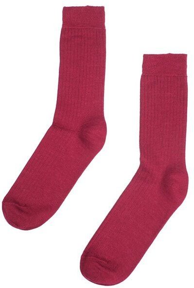 De Colores Rippstrick-Socken aus Alpaka, Wolle und Nylon