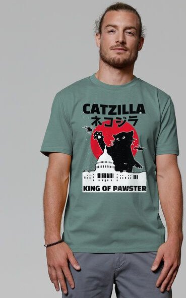 watapparel T-Shirt Unisex Catzilla