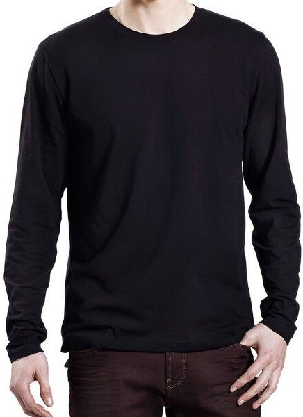 Earth Positive Unisex Langarm Shirt reiner Bio Baumwolle