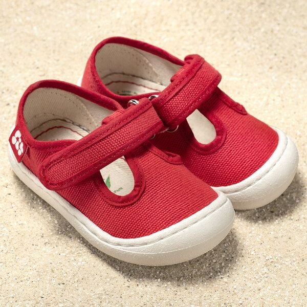 Pololo DEAKTIVIERT_luftiger Sommersneaker "Arena" aus Baumwolle (Bio kbA), Größen 20-27