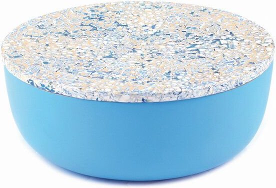 El Puente Flache Schale mit Deckel