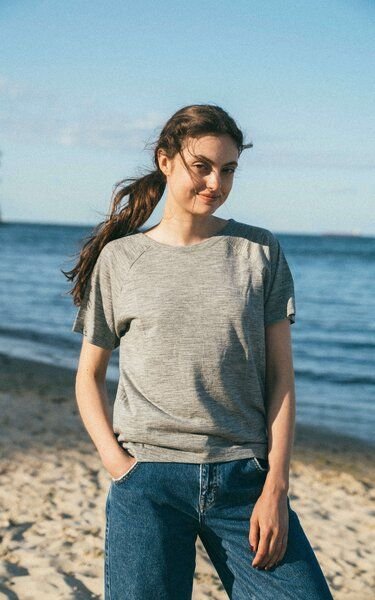 Kopyto KAMELEON Damen T-Shirt aus 100% RWS-zertifizierter Merinowolle