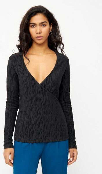 Givn Berlin Wickelbluse CLEA aus Bio-Baumwolle